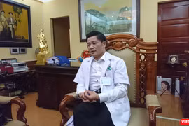 PGS. TS. Nguyễn Duy Ánh – Giám đốc Bệnh viện Phụ sản Hà Nội. Ảnh: Minh Thúy