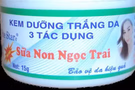 Kem dưỡng trắng da 3 tác dụng sữa non ngọc trai
