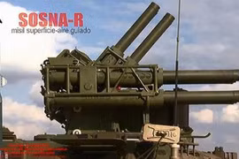 Tên lửa phòng không tầm ngắn Sosna-R, được mệnh danh là “Tên lửa tử thần”