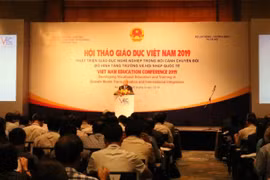 Hội thảo giáo dục Việt Nam 2019. Ảnh: Minh Thúy