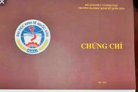 Chứng chỉ ngoại ngữ của ĐH Kinh tế quốc dân 