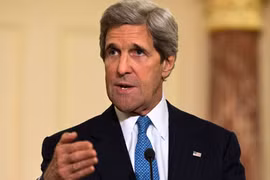 Ngoại trưởng Mỹ John Kerry. Ảnh: AP
