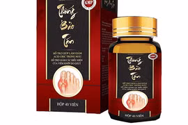 Sản phẩm thực phẩm bảo vệ sức khỏe Thống Bảo Tán. Ảnh: Internet