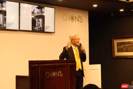 Nhà nghiên cứu Ngô Kim Khôi. Ảnh: Minh Thúy
