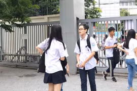 Thí sinh dự thi THPT quốc gia 2019. Ảnh: Minh Thúy