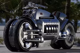1. Dodge Tomahawk (vận tốc tối đa: 676 km/h).