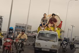 Một cảnh quay trong bộ phim "Ròm"