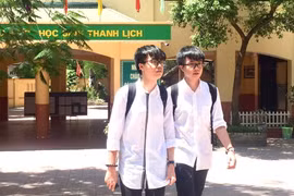 Thí sinh dự thi THPT quốc gia 2019. Ảnh: Minh Thúy
