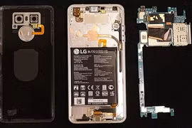 Nội thất của chiếc LG G6 vừa ra mắt.