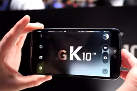 Cận cảnh smartphone LG K10 phiên bản 2017