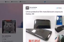 Tiếp tục rò rỉ ảnh thực tế Samsung Galaxy S8