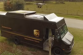 UPS thử nghiệm thành công chuyển phát hàng bằng máy bay không người lái.