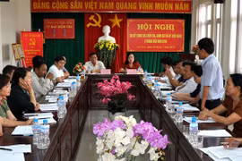 Ủy ban Kiểm tra Tỉnh ủy Phú Yên tại Hội nghị sơ kết công tác kiểm tra, giám sát và kỷ luật Đảng (Ảnh: XUÂN HIẾU)