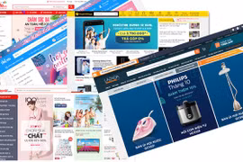 Một số trang thương mại điện tử tại Việt Nam