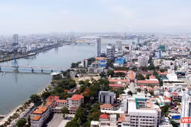 Một góc Đà Nẵng nhìn từ trên cao