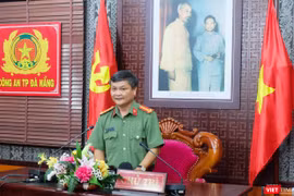 Chiều ngày 5/7, Đại tá Nguyễn Đức Dũng - Trưởng phòng Tham mưu Công an TP Đà Nẵng đã chủ trì buổi họp báo cung cấp thông tin về vụ việc