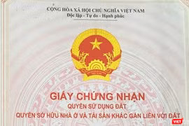 Đã xuất hiện tình trạng sử dụng "sổ đỏ" giả để giao dịch, mua bán
