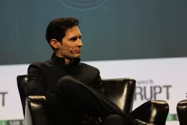 CEO của Telegram, ông Pavel Durov (Ảnh: TechCrunch)