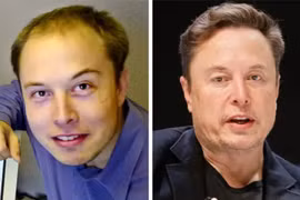 Sự khác biệt rõ rệt của Elon Musk. Ảnh: Business Insider.