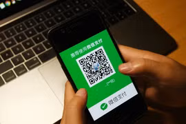 Ứng dụng WeChat Pay của Trung Quốc (Ảnh: SCMP)