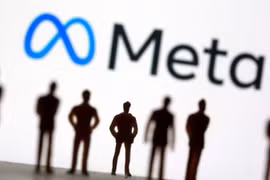 Logo Meta. Ảnh: Reuters.