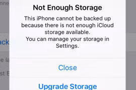 iCloud Photos Library khiến dung lượng lưu trữ miễn phí trên iCloud hết nhanh chóng. Nguồn: TheUnlockr