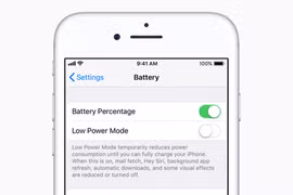 Trên phiên bản iOS 11.3, người dùng có thể quản lý tốt hơn dung lượng pin của iPhone. Nguồn: CNET