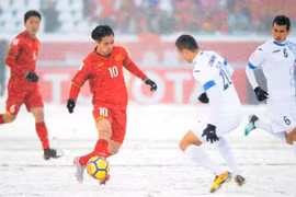 Tình hình thời tiết xấu đã hạn chế phần nào hiệu quả về lối chơi của U23 Việt Nam