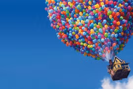 Cô Noëmi Lakmaier lấy ý tưởng từ bộ phim Ups của Disney. Nguồn: Disney