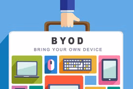 BYOD là xu hướng phổ biến hiện nay trên thế giới. Nguồn: ShutterStock