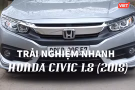 Honda Civic 1.8 E có kiểu dáng thể thao, nhiều tính năng cao cấp, giá chỉ 758 triệu. Ảnh: Việt Anh