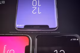 Bộ ảnh dựng 3D của nhà thiết kế Martin Hajek đem đến cái nhìn rõ ràng hơn về phiên bản Galaxy S9 có "tai thỏ". Nguồn: Martin Hajek