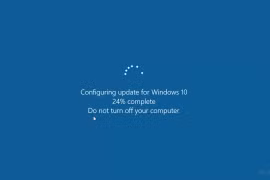 Thi thoảng Windows sẽ treo cứng giữa quá trình cập nhật. Ảnh: HowtoGeek