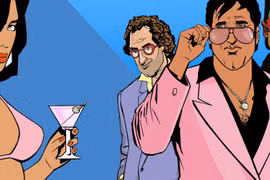 Người phụ nữ bí ẩn trong poster của GTA Vice City 16 năm về trước. Nguồn: vg247