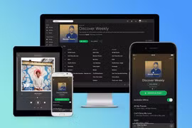 Spotify cung cấp ứng dụng cho nền tảng Windows, Android và iOS