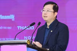 Ông Nguyễn Thanh Lâm - Thứ trưởng Bộ Thông tin và Truyền thông - phát biểu tại lễ phát động.