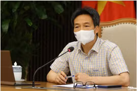 Phó Thủ tướng Vũ Đức Đam chủ trì buổi làm việc. Ảnh Mic