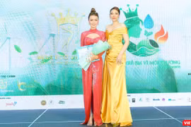 Hoa hậu Đặng Thu Thảo lộng lẫy trở lại trong vai trò Giám khảo