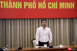 Phó Chủ tịch UBND TP.HCM, ông Dương Anh Đức phát biểu cho biết TP sẽ sớm cung cấp 100% dịch vụ công trực tuyến mức độ 3, 4