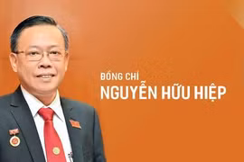 Ông Nguyễn Hữu Hiệp nhận chức vụ Bí thư Thành ủy TP Thủ Đức. Ảnh: SGGP