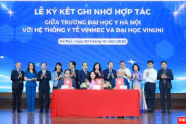 Đại học Y Hà Nội, Vinmec, VinUni hợp tác xây dựng hệ sinh thái y tế hiện đại