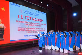 Trường Đại học Y Hà Nội: 30 cử nhân Điều dưỡng đào tạo trong chương trình đặc biệt ra trường