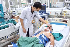 Sửa bồn nước trên tầng thượng, người đàn ông nguy kịch vì điện giật