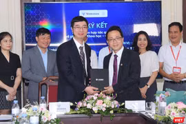 Trường Đại học Y Hà Nội đã ký kết hợp tác dự án “Phát triển chip sàng lọc và mô hình dự đoán nguy cơ gây bệnh dựa trên hệ gen người Việt” với Viện nghiên cứu Dữ liệu lớn, VinBigdata.