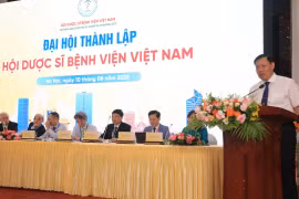 Ra mắt Hội Dược sĩ Bệnh viện Việt Nam