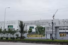 Dù đã làm lễ khai trương năm 2018, nhưng Bệnh viện Việt Đức cơ sở 2 chưa một lần mở cửa