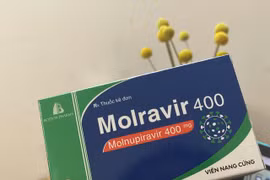 Thuốc Molnupiravir điều trị COVID-19 (ảnh Minh Thuý)