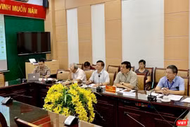 Các chuyên gia của Hội đồng chuyên môn (Bộ Y tế) họp bàn sửa đổi hướng dẫn chẩn đoán, điều trị bệnh bạch hầu ngay khi dịch bệnh nóng lên