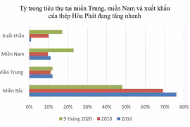 Hòa Phát lập kỷ lục mới về tiêu thụ thép