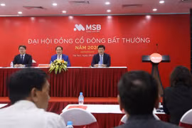 Đại hội cổ đông bất thường của MSB diễn ra sáng ngày 25/9/2020 (Nguồn: MSB)